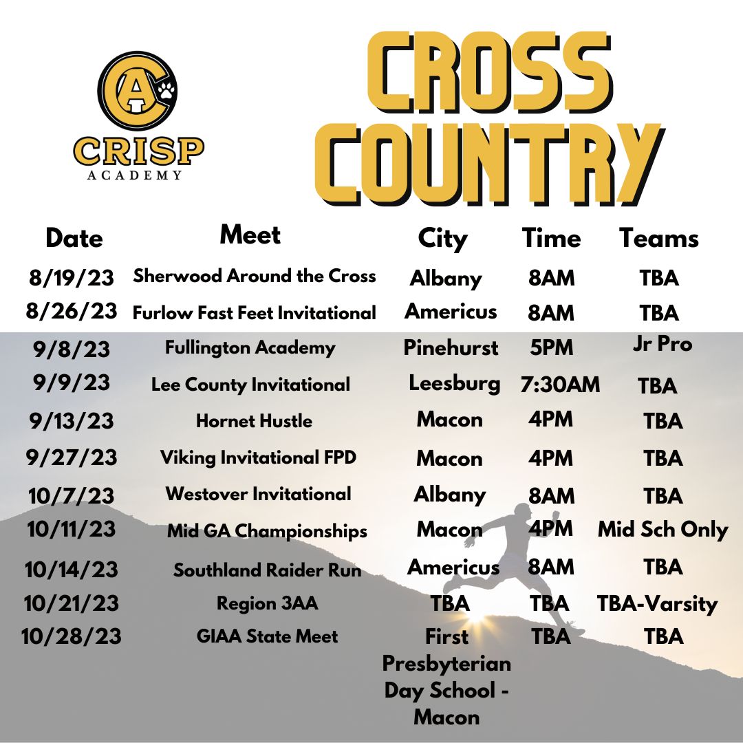 Cross Country Crisp Academy